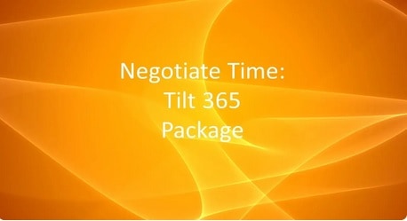 Negotiate time-tilt 365 Negotiate time-tilt 365