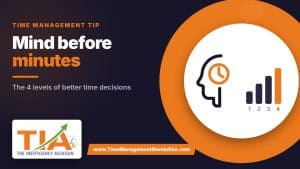 Time Management Is Really Mind Management: The 4 Levels of Mind Before Minutes
