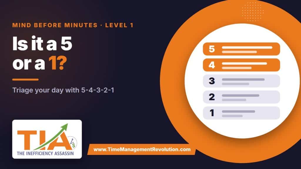 Priority Determination: How to Triage Your Day With 5-4-3-2-1